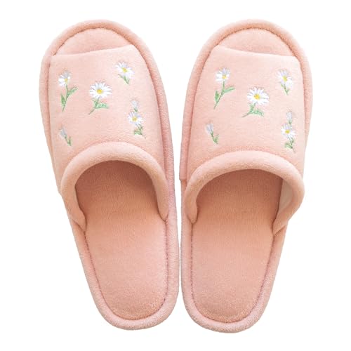 オカ フルールブラン スリッパ ピンク