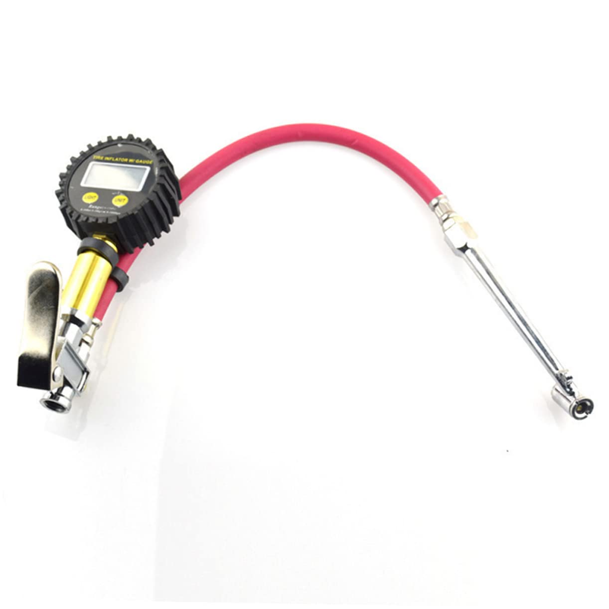 Medidor De Presión Digital Para Neumáticos Pantalla Lcd y Retroiluminación Led Manómetro De Alta Precisión Para Vehículos Suv Camiones y Motocicletas Sin Batería