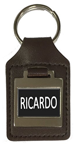 Porte-clés en cuir Ricardo personnalisable : le cadeau d'anniversaire idéal et unique