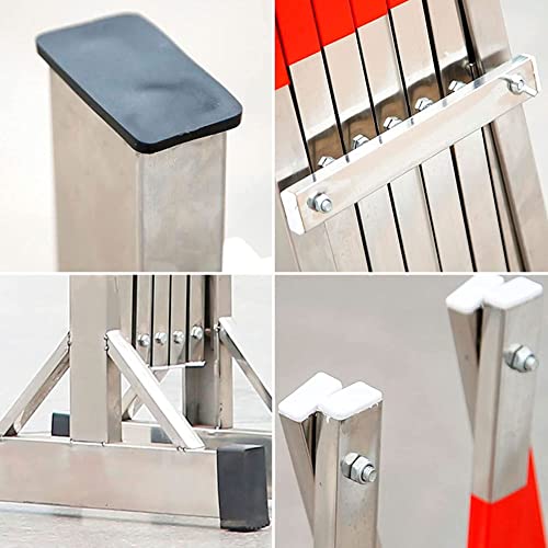 Barrière métallique extensible pour bloquer instantanément les accès interdits et dangereux - 7