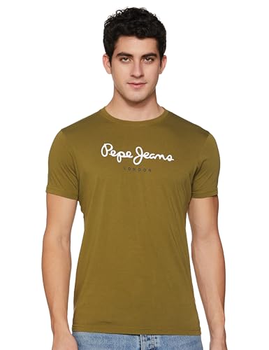 Image of Pepe Jeans Men's Cotton Slim Fit T-Shirt