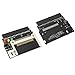 suckoo 3.5 IDE 40pin Female to CF Card Adapter Converter CF Memory Card to 3.5 IDE Female Hard Drive Expansion Board Card 180 Degree Black