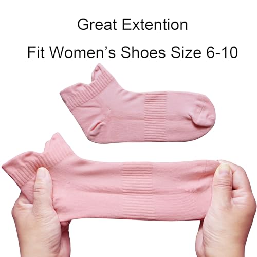 Image of Womens Anti Odor Breathable Moisture Wicking Sports Cotton Low Cut /Quarter Crew Socks for Athletes Foot