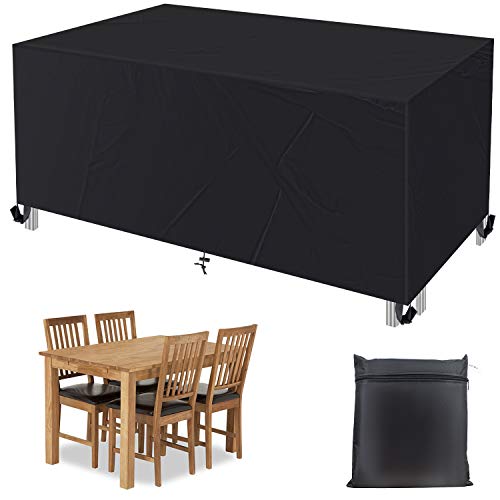 Patio Furniture Cover, Zpose Outdoor Furniture Cover, Patio Furniture Covers Waterproof, 420D Oxford Durable Patio Cover, Patio Covers for Outdoor Furniture, Patio Table Cover, Outdoor Table Cover