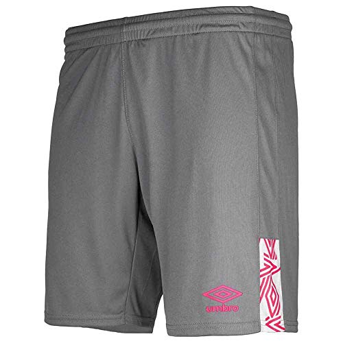 Umbro Rose Short Short De Entrenamiento, Hombre, Gris, M