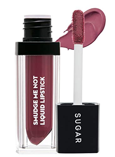 Image of SUGAR Cosmetics Smudge Me Not Liquid Lipsticks for Women | Transferproof & Waterproof | Lasts 12+ Hours | Matte Lipstick | 4.5ml - 38 Dose Of Rose (Rosy Mauve)