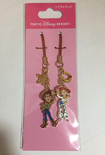 Amazon トイストーリー ウッディ ジェシー ペアストラップ 携帯ストラップ ２個入り 東京ディズニーリゾート限定 おもちゃ おもちゃ