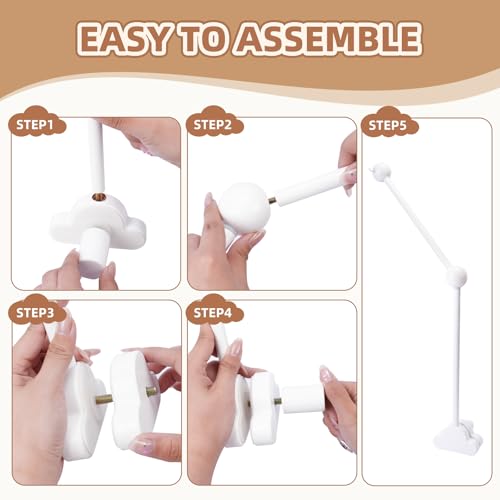 Support mobile pour lit bébé et table à langer pour éveiller votre enfant