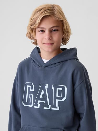 GAP Boys' Logo Hoodie Hooded Sweatshirt4