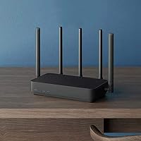 Xiaomi Mi AIoT Router AC2350 Gigabit WLAN Router (1733 Mbps 5GHz, 450 Mbps 2,4GHz, 2200 Mbps 2,4GHz + 5GHz, Qualcomm CPU, 3 x Gigabit LAN Ports, 7 externe Antennen, bis zu 128 Geräte, Mi AIoT Antenne) – Ansicht 5