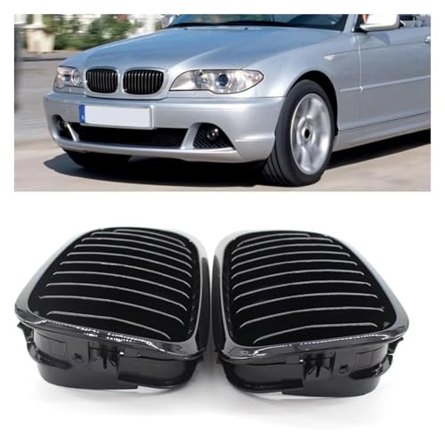 Calandre pour BMW E46 au style dynamique pour vos sorties en cabriolet - 2