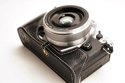 Demi-étui en cuir Olympus OM-D E-M5 II pour protéger votre boîtier - 4