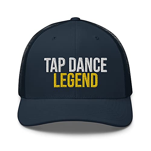 Tap Dance Legend Hat Trucker Cap Navy