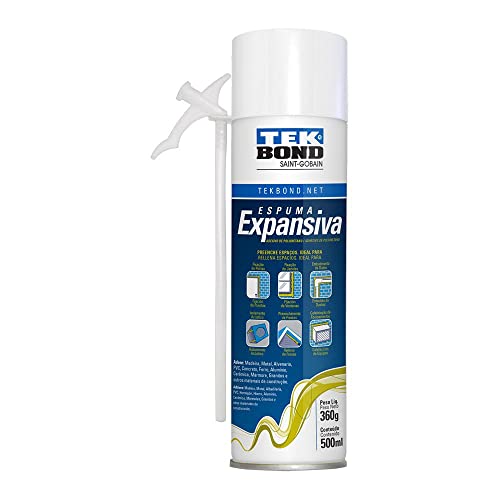 Espuma Expansiva de PU Tekbond uso geral 230g/300ml