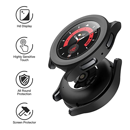 Image of Misxi Case with Screen Protector for 45mm Galaxy Watch 5 Pro