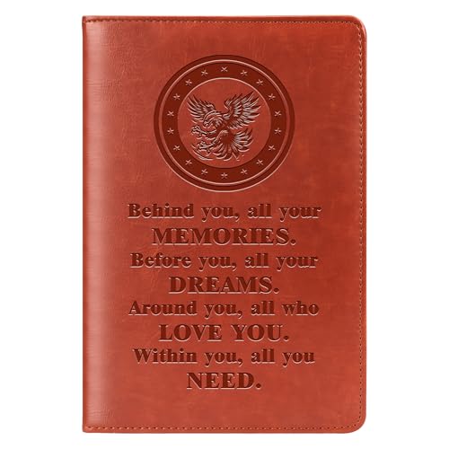 Image of WHLBHG Navy Notebook Behind you all you memories Lined Journal Notebook Military Appreciation Gift Motivational Gift for Navy Military Notebook (Behind-NAVY)