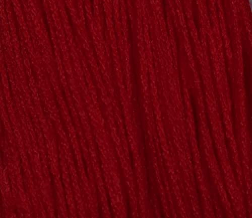 Image of Oswal Knitting Yarn Martina Wool, Crave SM Wool Red 300 gm Best Used with Knitting Needles, Crave SM Wool Crochet Needles