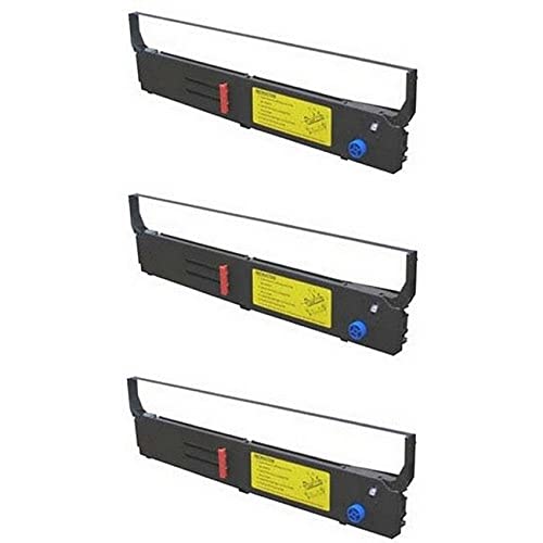 SuppliesMAX Compatible Replacement for Okidata MICROLINE 4410/PACEMARK 4410 Series Black Printer Ribbons (3/PK) (40629303_3PK)