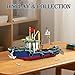 Vziimo Fishing Boat Building Blocks Sets, City Marine Theme Model Kit for Ocean Exploration and Sea Fishing Lovers, Fishing Ship Toys for Adults Teens 14+ (582 PCS)