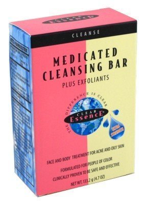 Clear Essence Medicated Cleansing Bar + Exfoliants 4.7oz (6 Pack)