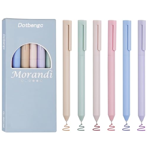 Bolígrafos Gel Multicolor 6 PCS 0.5mm Punta Fina miniatura 1