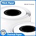 KOQICALL 57mm Thermal Paper Cash Register POS Receipt Paper 2 1/4 for Thermal Printer to Take a Number Ticket 4 Rolls