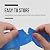 Lichamp Blue Painters Tape 2 inch Wide, 1pc Blue Masking Tape, 1.95 inches x 55 Yards