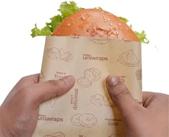 Oddy Uniwraps Brown Food Wrapping Paper, 12’’ x 20 Mtrs, Unbleached & Chlorine Free