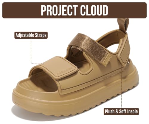 Image of Platform sandals for women Womens sandals with soft insole-Platform sandals