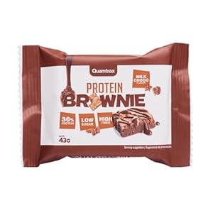 Quamtrax – Eiwit Brownie (43g) – Taarten – Lekker en eiwitrijk