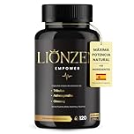 Testosterona Hombre Musculacion | Fuerza y Energía | +19 ingredientes | Ashwagandha, Maca, Ginseng, Tribulus terrestris, Ginkgo, Beta Alanina, Taurina, Muira Puama, L-Arginina, Zinc, Vitaminas. 120c
