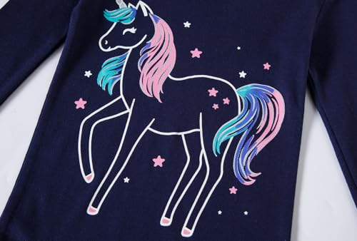 Little Girls Pajamas Sets Toddler Girls Cotton Pjs Sleepwear Sets4