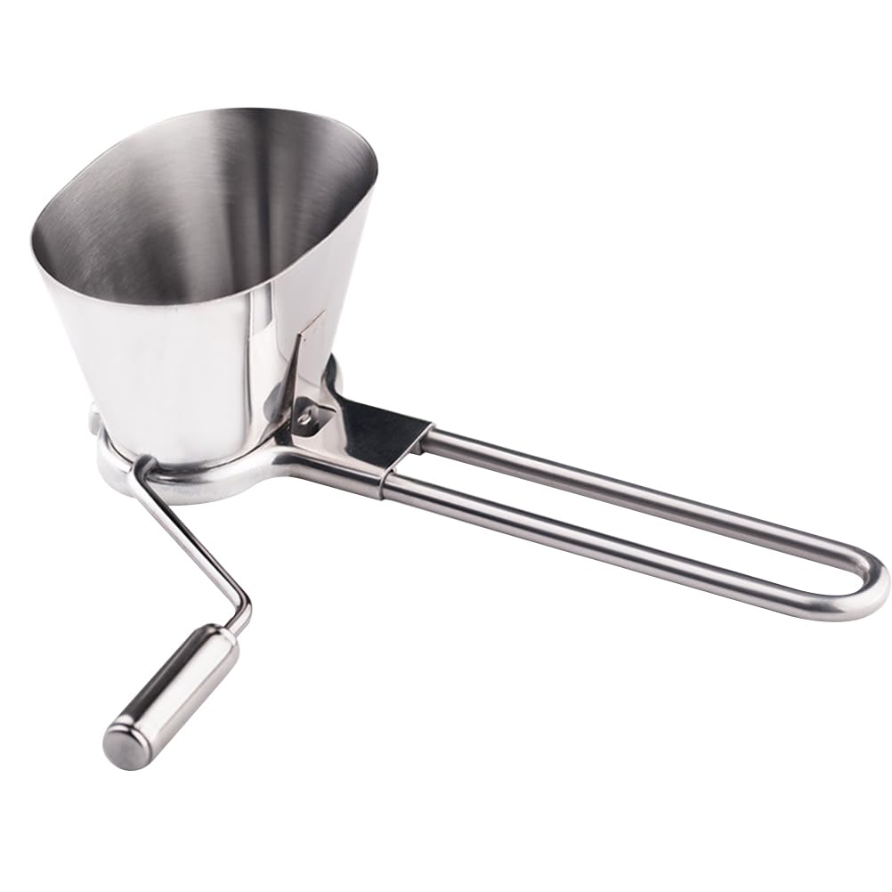 PRETYZOOM Manual De Perejil De Acero Inoxidable Con Manivela Picador De Verduras Y Especias Para Cocina Fácil Y Rápido Cortar Ajo Jengibre