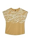 DeFacto Z6451AZ Camiseta, Beige (Beige), S para Mujer