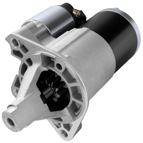 Image of SCITOO Starter Motor SMT0343 19026 for Chrysler Pacifica 2007-2008 4.0L Sebring 2007-2010 2.7L 3.5L for Dodge Avenger 2008-2010 2.7L 3.5L Grand Caravan 4.0L ‎1.7kW /12 Volt CW 10-Tooth Pinion