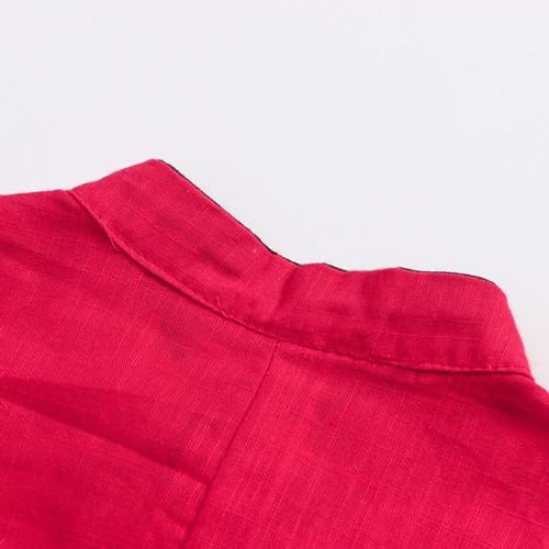 HGps8w Baby Girls Qipao Dress Infant Soft Cotton Cheongsam Sleeveless Princess Dress Toddler Chinese Traditional Outfits4