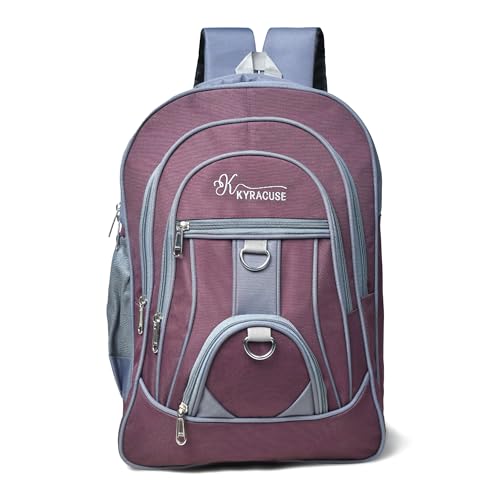 Image of 35L Pink Laptop Bag Backpack for menंWomen Boys and Girls Luggage Travel Bags with 17.3 inches And School Bag Laptop Compartment