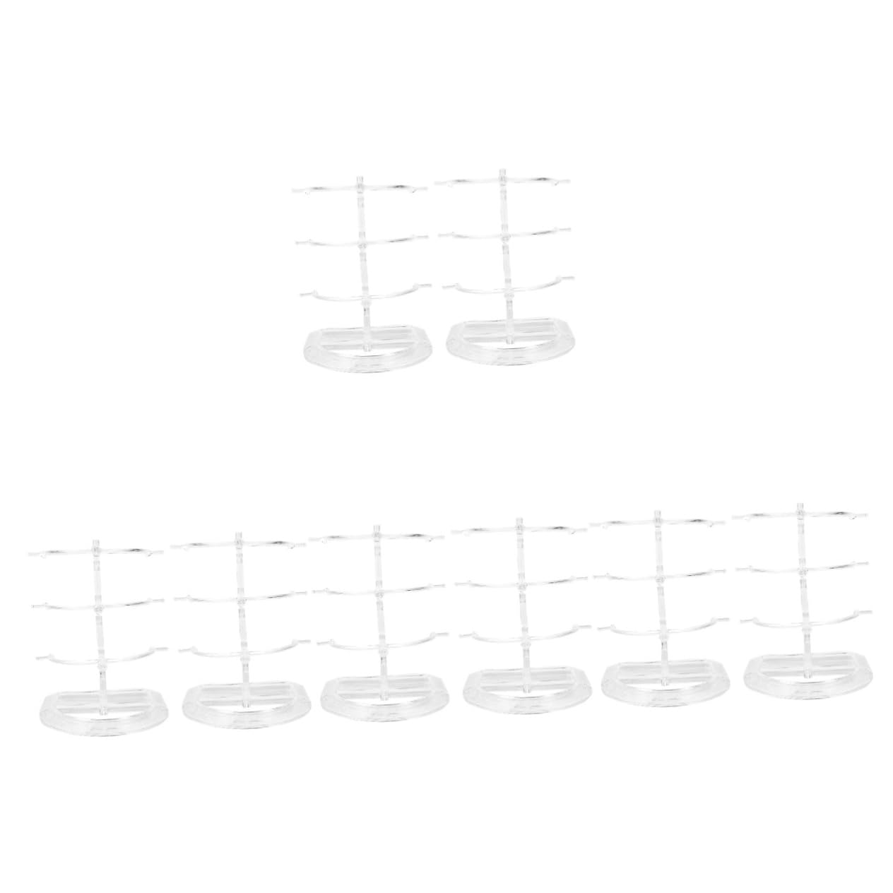 Amosfun 8 Stk Brillenständer brillen aufbewahren brillenablage brillenregal Brillenbox Ausstellungsstand Sonnenbrillen-Organizer-Ständer Brillenhalter Glasständer Brillengestell p.s