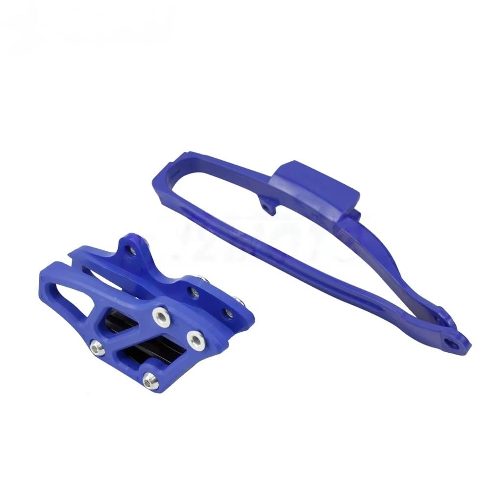 De Guía Cadena Deslizante Motocicleta Azul para YZ125 para YZ250 para YZF250 para YZF450 para WR250 para WR450 2007-2019 Guía Y Tensor