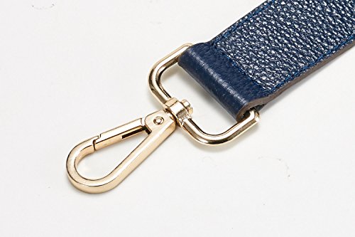 Image of 24.8 inch Leather Replacement Strap for Handbags Shoulder Bag with Metal Buckles