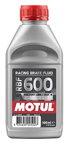 Motul 1/2L Brake Fluid Rbf 600 - Racing Dot 4 By Jm Auto Racing (100949)