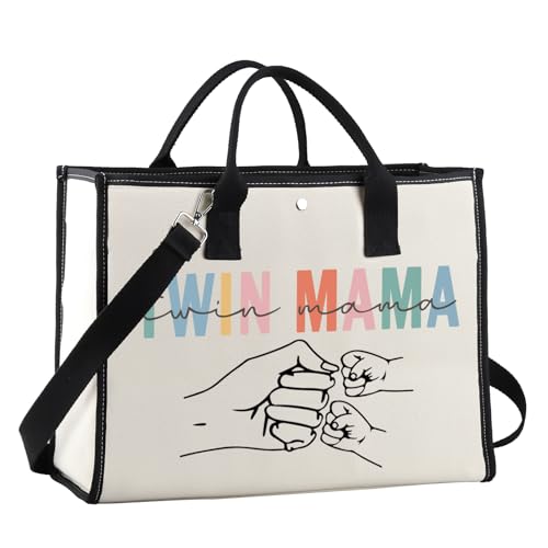 Bolsa de lona solución de espacio y orden para mamá de gemelos