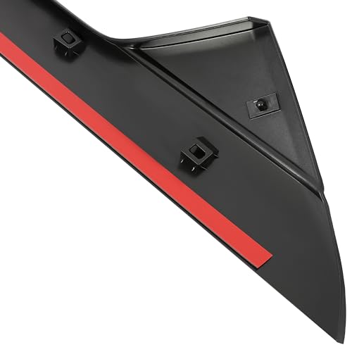Image of ECOTRIC Windshield A-Pillar Molding Trim Compatible with 2011-2019 Ford Explorer Replace for BB5Z7803144AA BB5Z-7803136-AA BB5Z7803136BA BB5Z-7803144-AA Window Trim Panel Passenger Side Outer&Inner