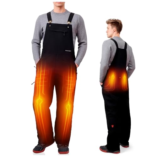 Men’s Heated Insulated Bib Overalls