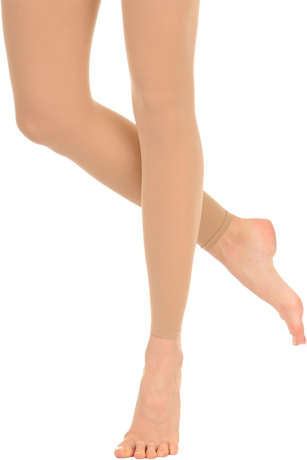 DanskinWomen's Footless Tight,Light Toast,C/D