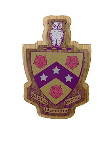 Desert Cactus Phi Gamma Delta Fraternity Wood Crest Made of Wood for Paddle Mascot Board Fiji (3.5 Inches Tall Double Raised)