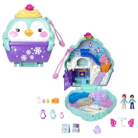 Polly Pocket Snow Sweet Penguin Compact Cover