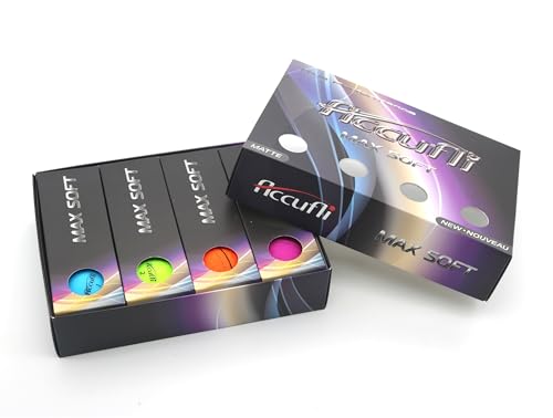ACCUFLI Max Soft Golf Balls...