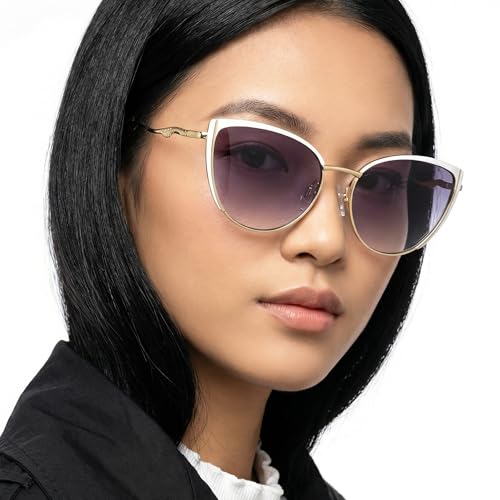 Image of Vincent Chase By Lenskart | Full Rim Cateye | Fashion Essentials | Branded and Stylish Sunglasses | 100% Uv Protected | Women | Large | Vc S15795
