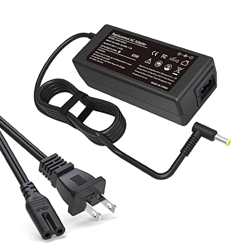 LIOPNIO Laptop Charger AC Adapter for Toshiba Satellite C55 C55D C665 C50 C850 C855 C855D L655 L755 L745 P50 S55 ,Toshiba Portege Z930 Z830 Z30,Satellite Radius 15 14 11 Power Supply Cord